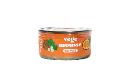 Natural Core Sensitive Care Veggie Mousse Can 80g - 0% meat content hypoallergenic canned mousse