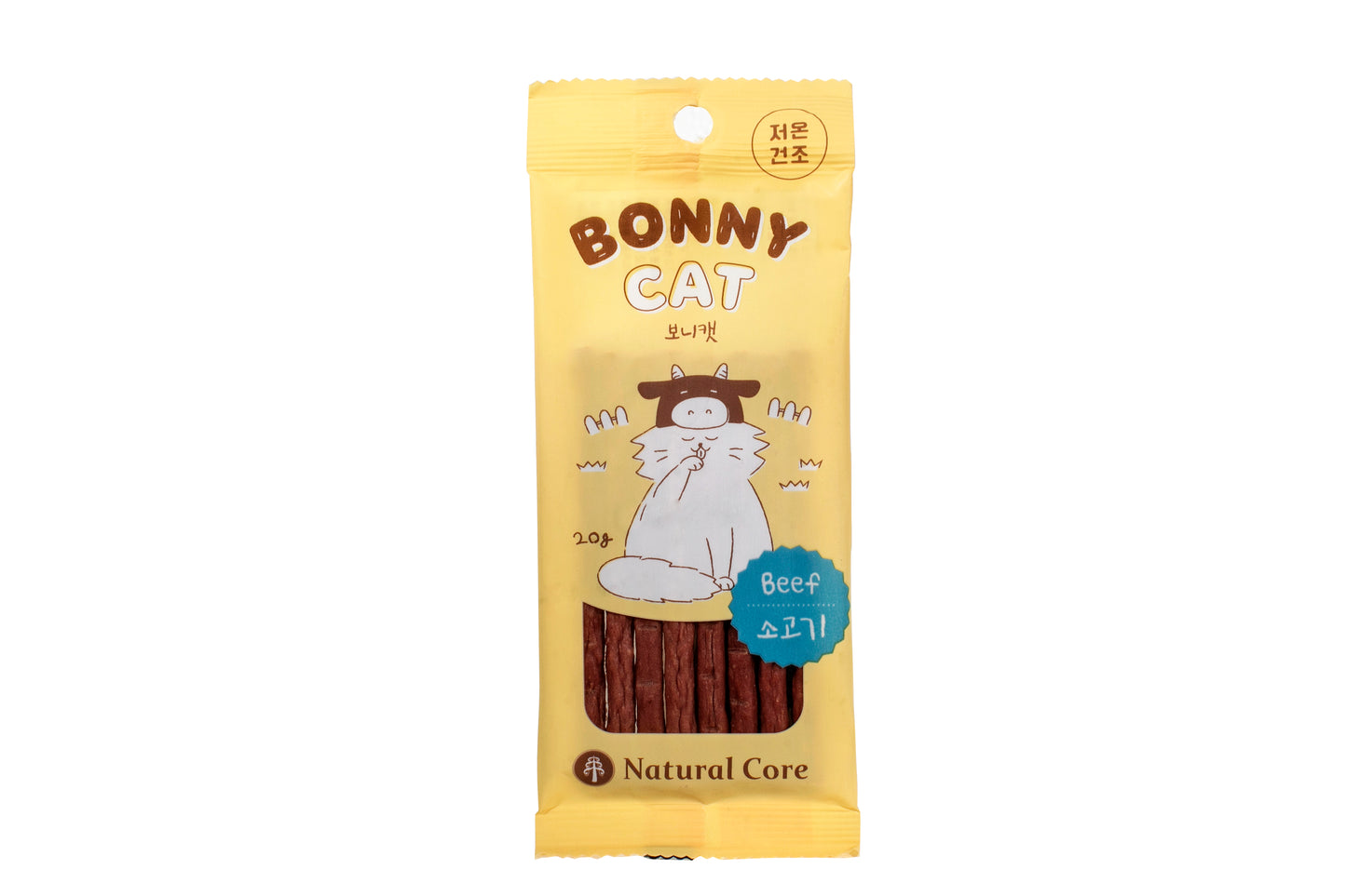 Natural Core - Bonny cat Beef Jerky 20g