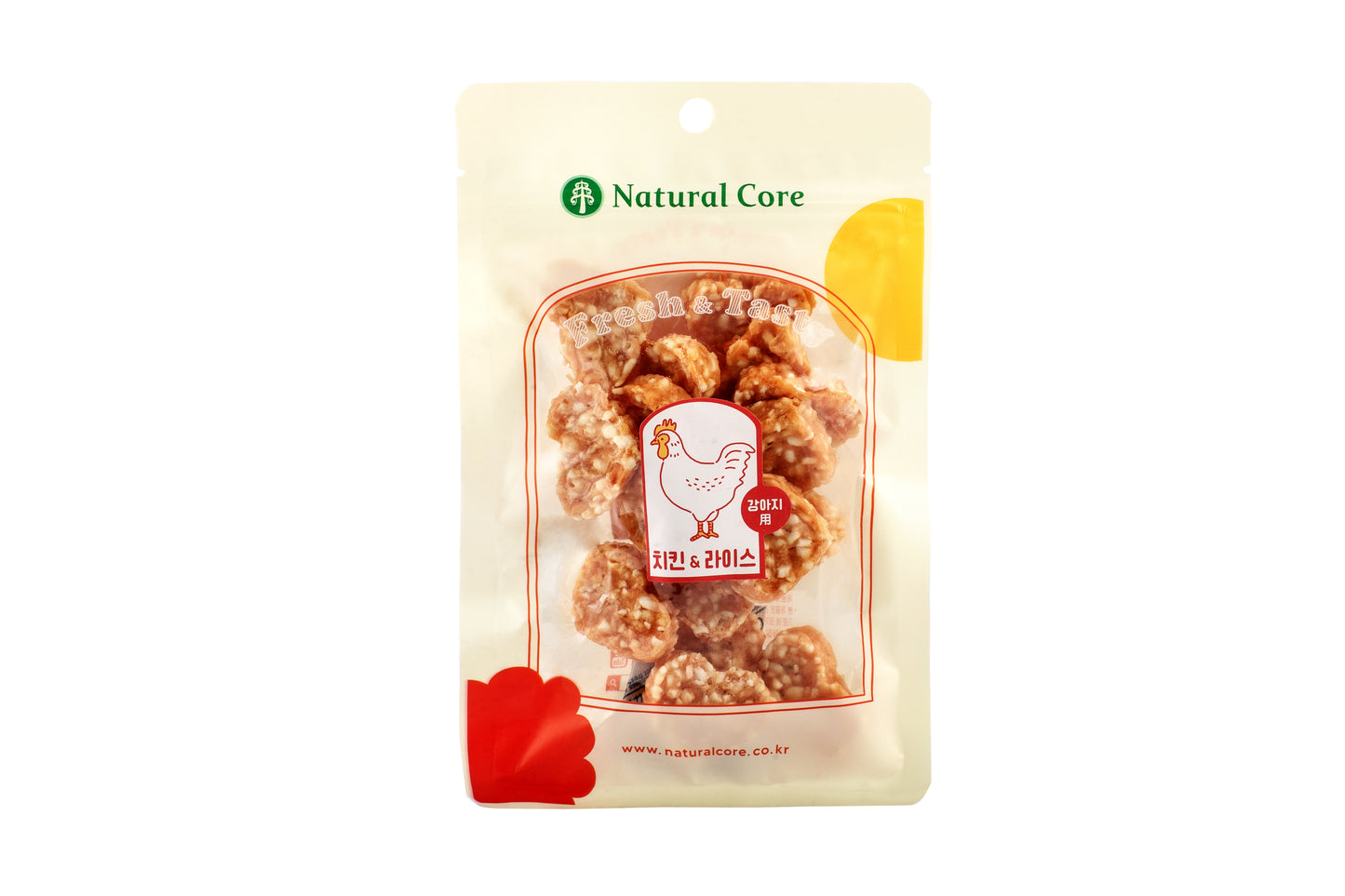 [Natural Core] Chicken & Rice Delight 100g: Wholesome and Adorable Treat for Dogs of All Ages!