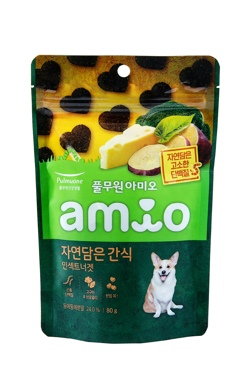 [Pulmuone Amio] Natural snacks,Insect Nuggets 80g