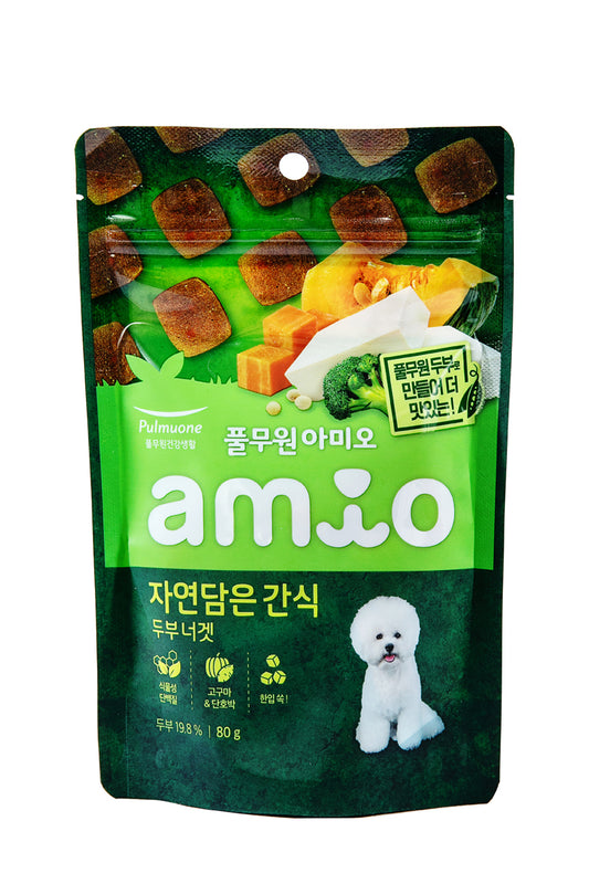 [Pulmuone Amio] Natural Tofu Nuggets 80g