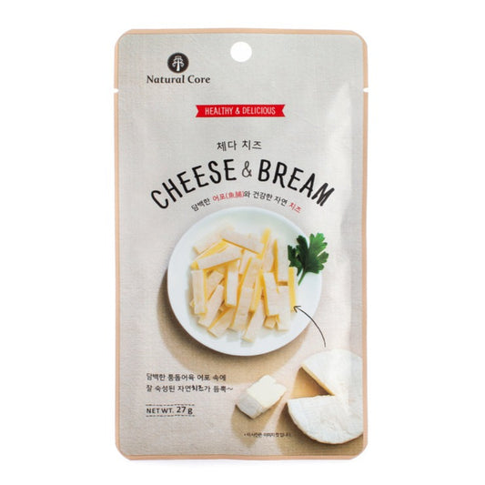 [ NATURAL CORE ] Cheese & Bream Soft Chewy Snack 27g