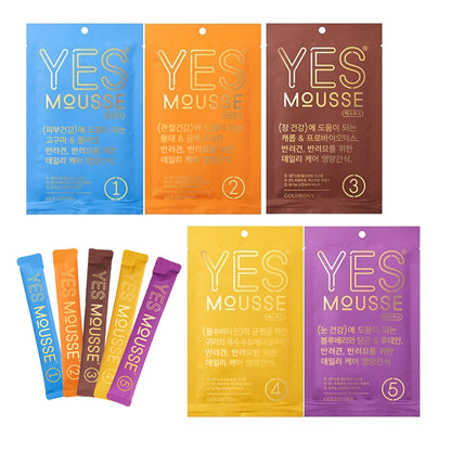 Yes Mousse's  Essential Vitamin Yellow 4 Dog Puppy Cat Snack