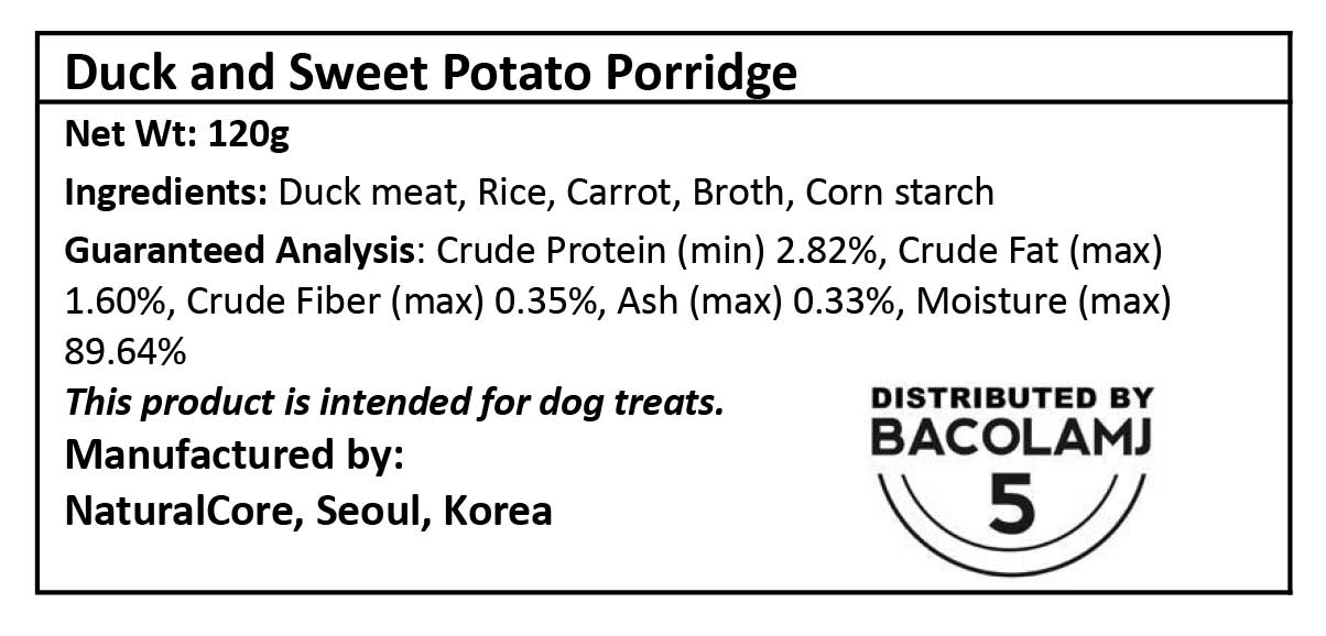 Duck and Sweet Potato Porridge ( Duck & Sweet Pumpkin Risotto )