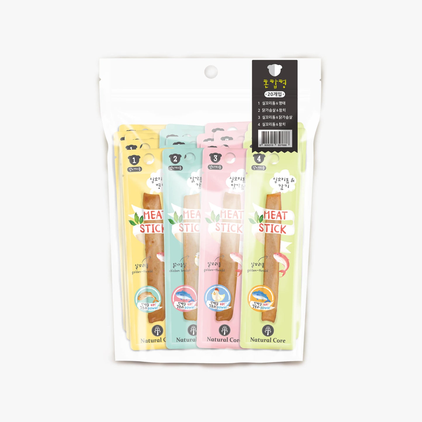 Natural Core Puppy Meat Stick Mixed 4-20p