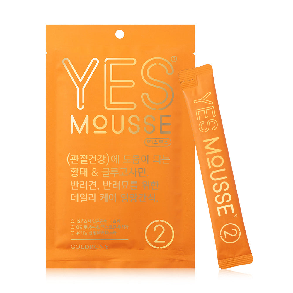 Yes Mousse's  Orange 4-Brother Puppy Cat Snack