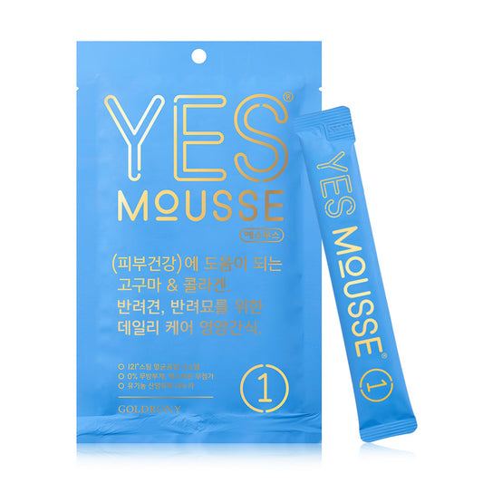 Yes Mousse's Blue Puppy Cat Snack for Skin